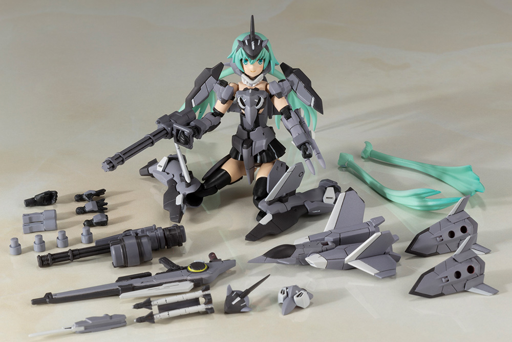 FG079 FRAME ARMS GIRL HANDSCALE STYLET XF-3 Low Visibility Ver. - Image 7